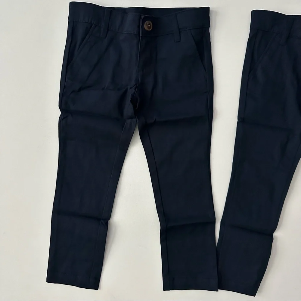Old Navy Toddler Girl Bundle of 2 Skinny Uniform Pants Size 5
